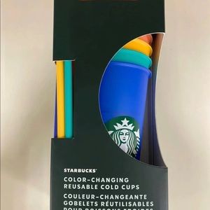LAST ONE Starbucks color changing cups brand new